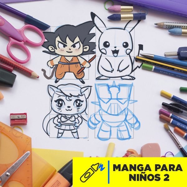 Manga para niños 2 Presencial Imagen